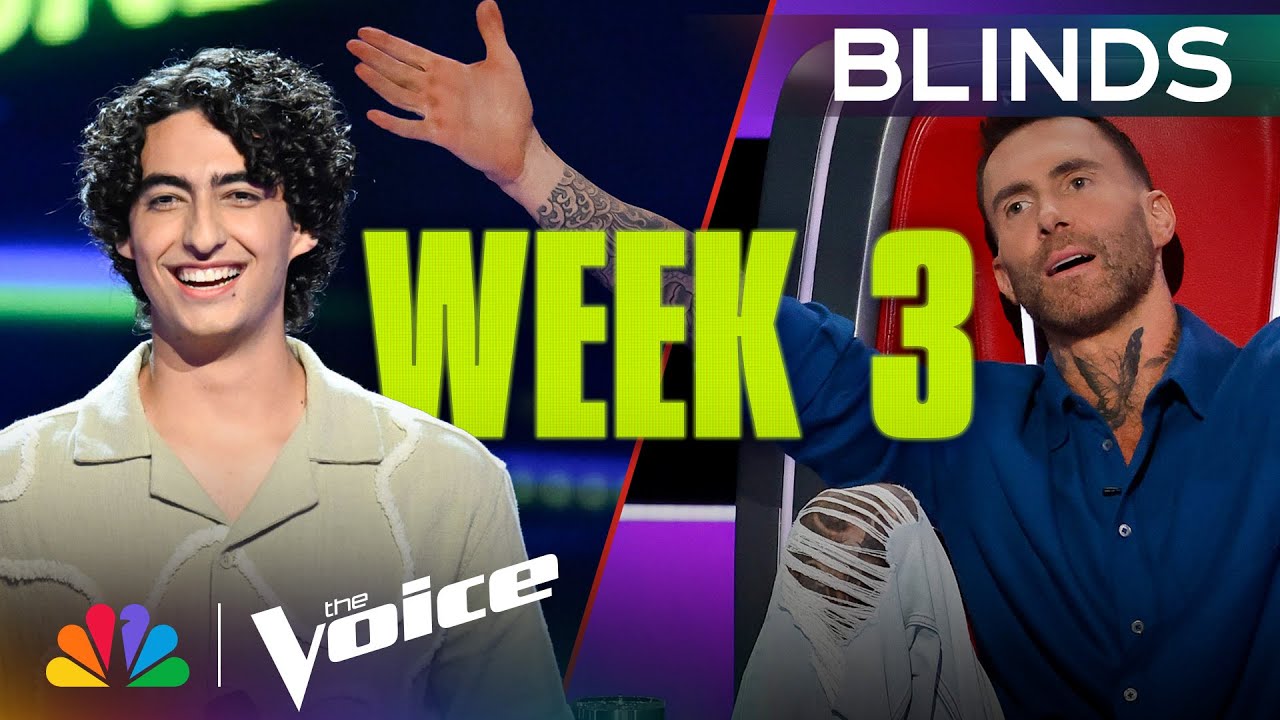 STUNNING Blind Auditions from Week 3 | The Voice | NBC