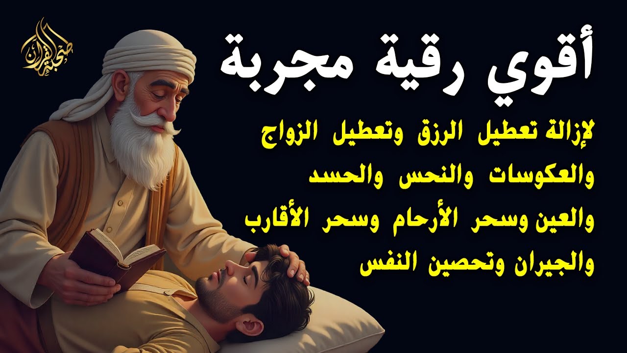 أقوى رقية مجربة لإزالة تعطيل الرزق وتعطيل الزواج والعمل والعكوسات وإزالة العين والحسد - محمد ناصر