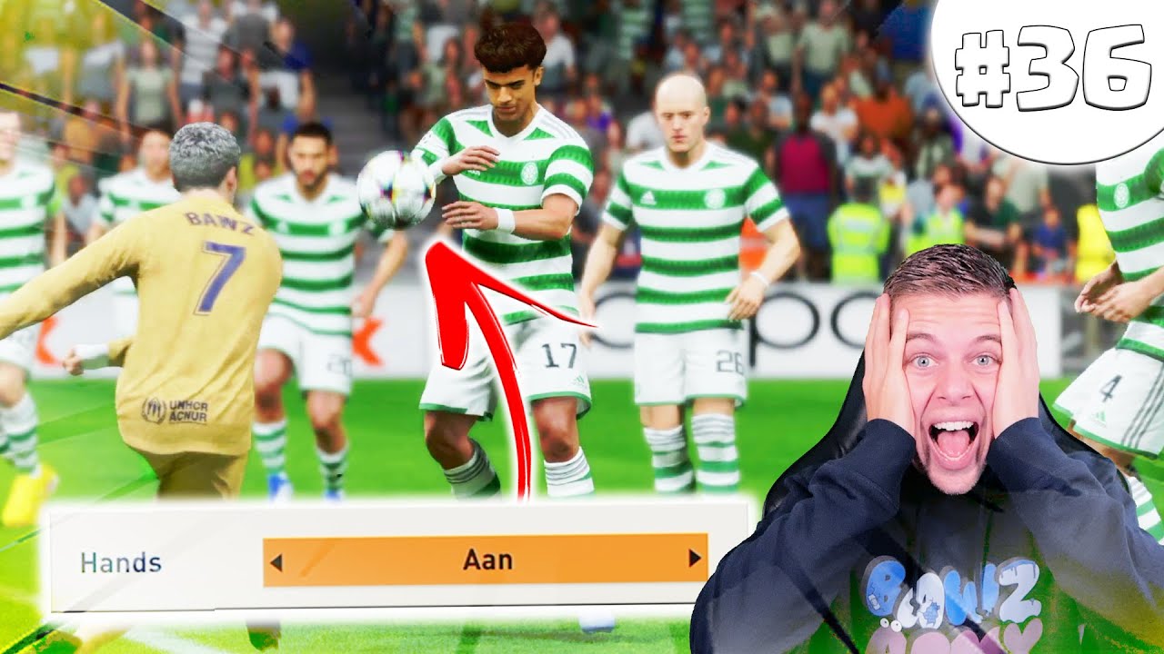 HANDS AANZETTEN IN FIFA 23! METEEN EEN PENALTY! OPA BAWZ #36