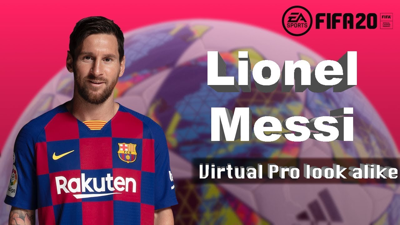Lionel Messi - Fifa 20 Pro Clubs look alike