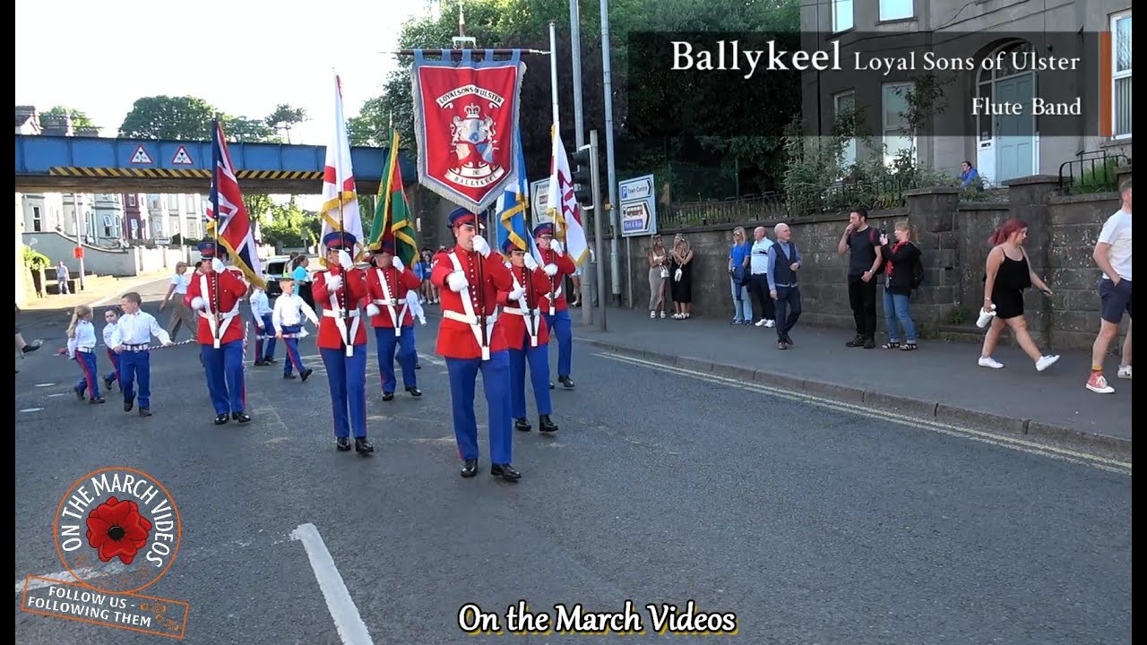 Ballykeel Loyal Sons of Ulster @ their parade Ballymena 17th May 2025