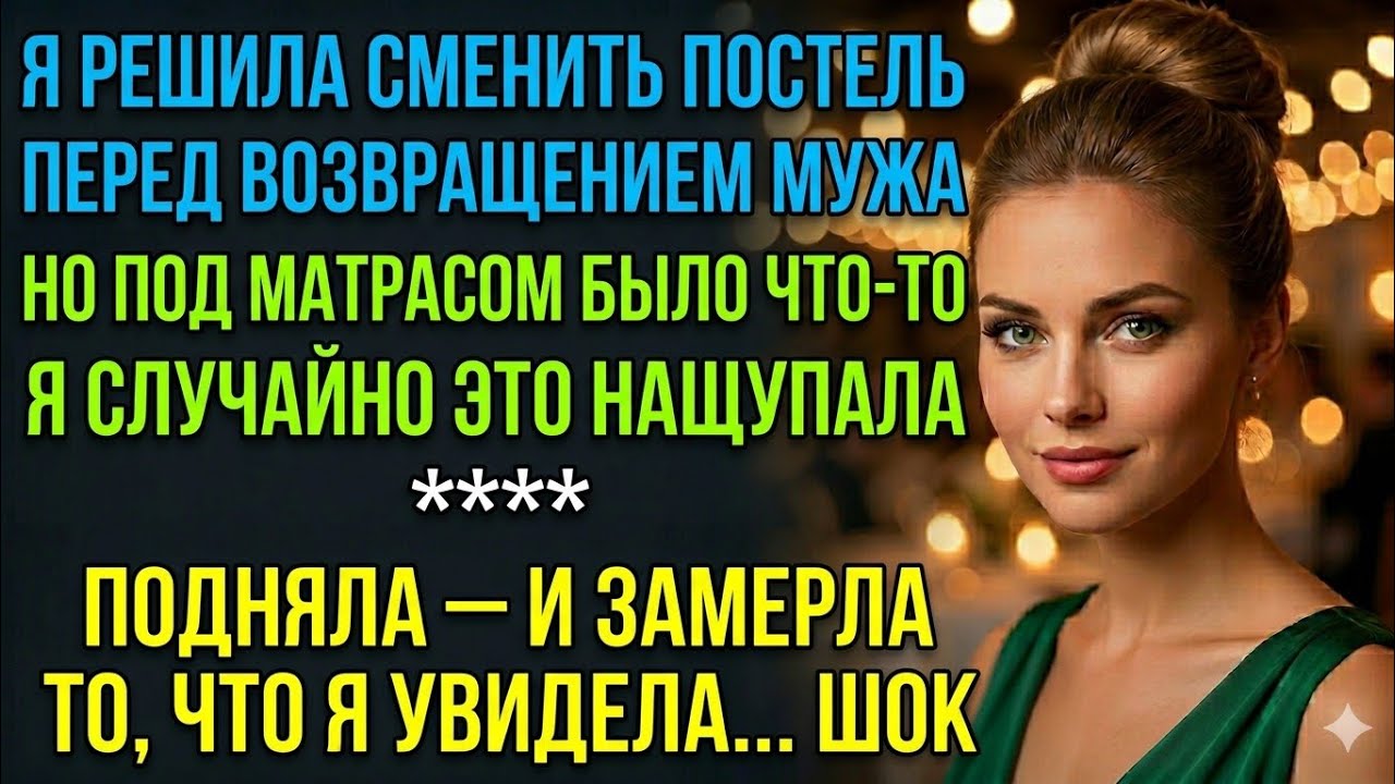 Я СМЕНИЛА ПОСТЕЛЬ ПЕРЕД ЕГО ВОЗВРАЩЕНИЕМ&hellip; И НАШЛА ПРАВДУ