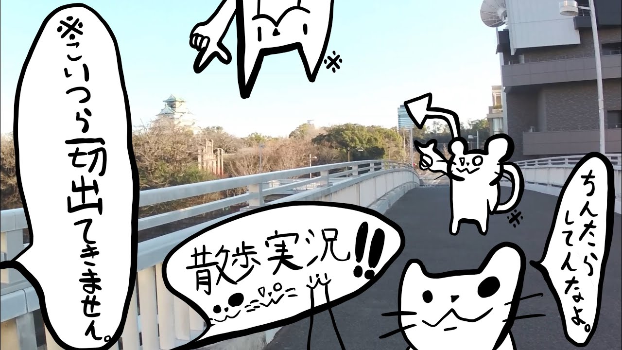 そうね、散歩実況ね！