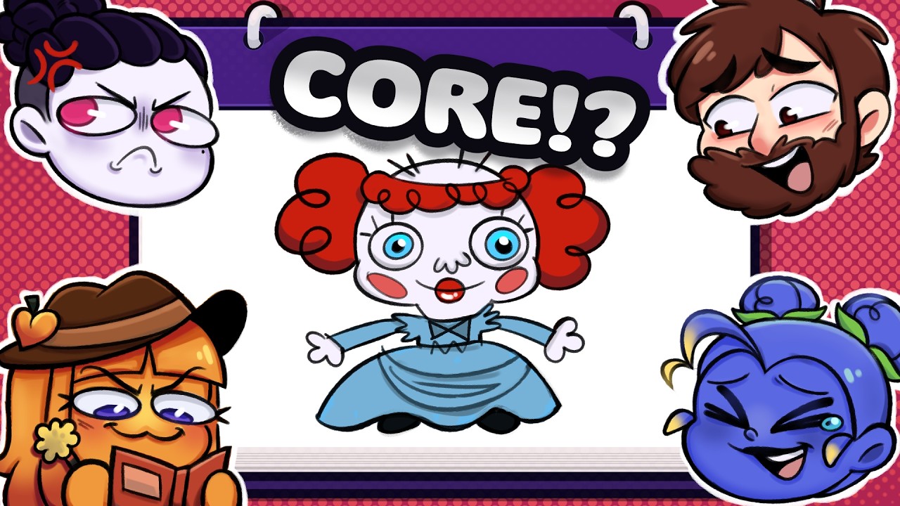 O CORE S&Oacute; FEZ DESENHO BESTA NESSE V&Iacute;DEO KKKKKKKKKKKKKKK