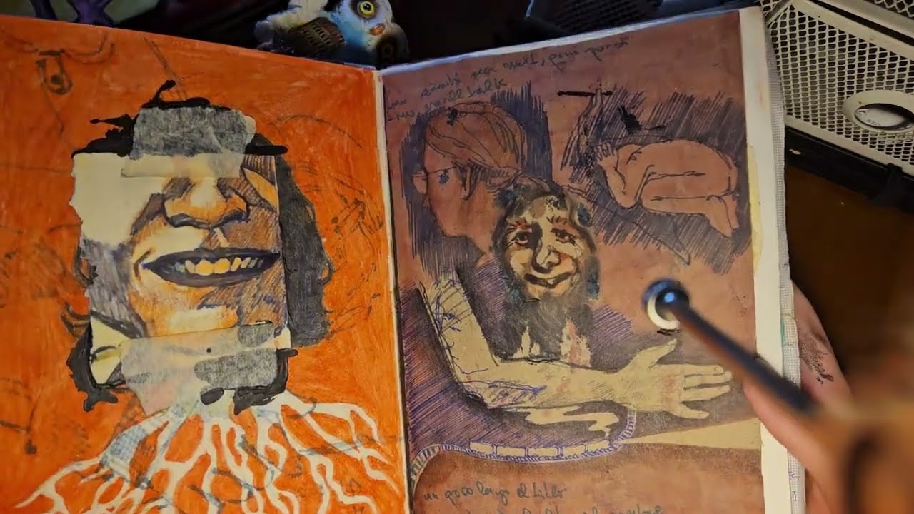 Awfully silent unfinished sketchbook tour 