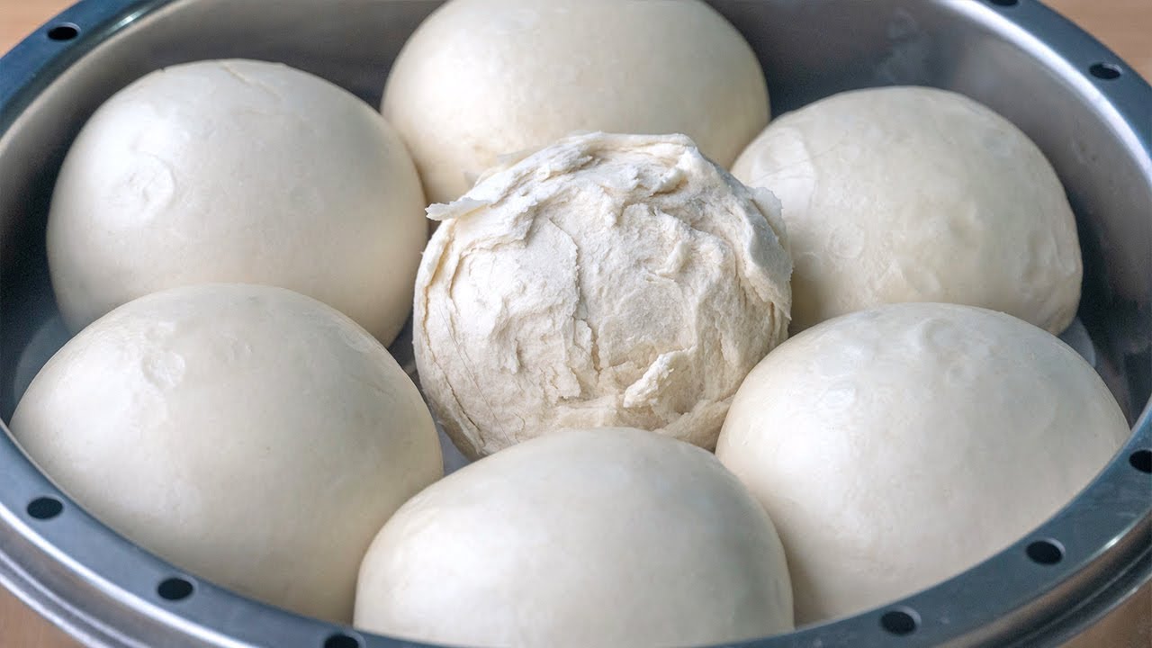 这才是传统老面馒头的正确做法，不用酵母不用二次醒发，越嚼越香【蓉小厨】