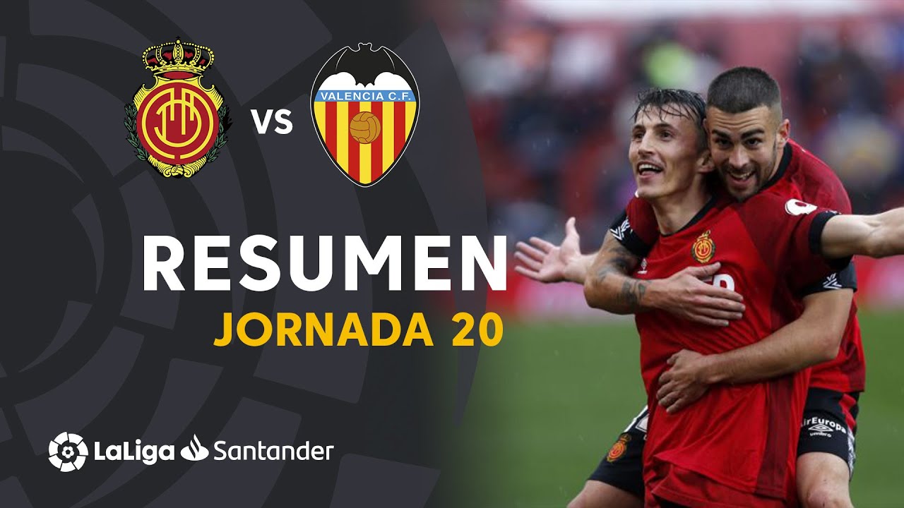 Resumen de RCD Mallorca vs Valencia CF (4-1)