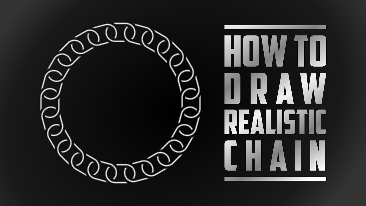How to Draw Realistic Chain in CorelDraw X7