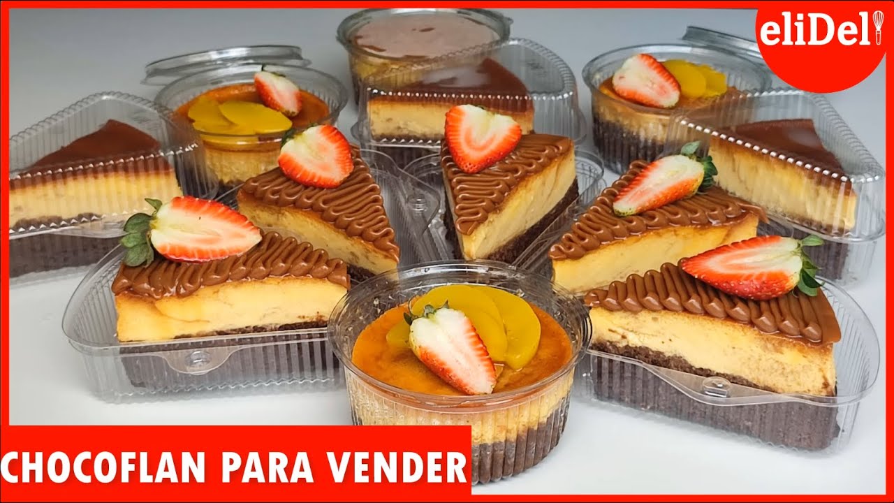 💥CHOCOFLAN 🍮SIN HORNO para NEGOCIO 🤑2 opciones 1 receta PARA VENDER