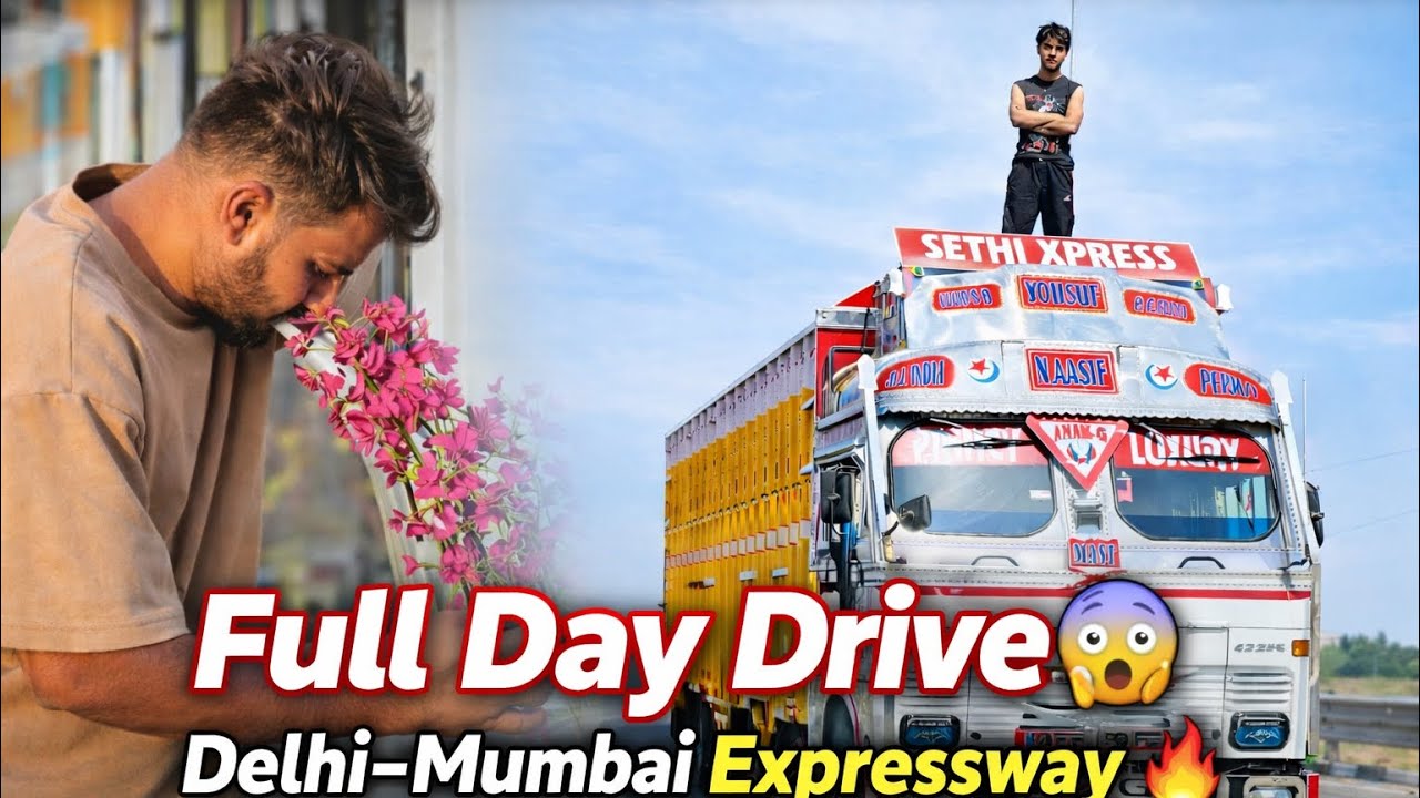 	Itna Smooth Drive Pehli Baar 😍 | Delhi–Mumbai Expressway Continue to Nashik