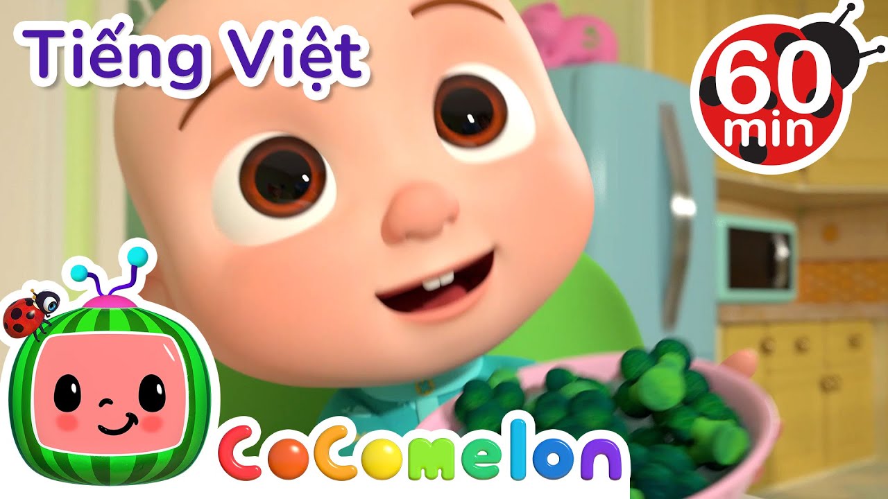 Vâng Vâng Bài Hát Rau | Đồng dao cổ điển trên Cocomelon | CoComelon Lồng tiếng việt