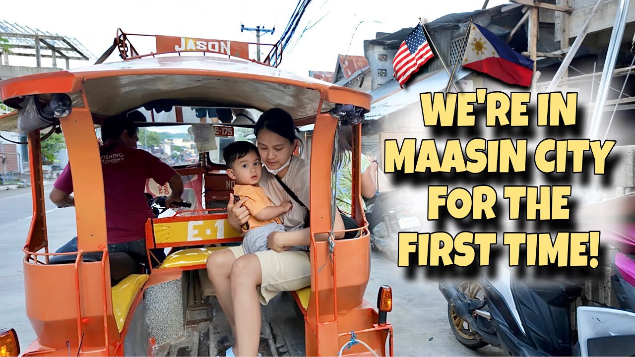 experiencing life in MAASIN CITY for the FIRST TIME! first time riding OceanJet Fast Ferry!