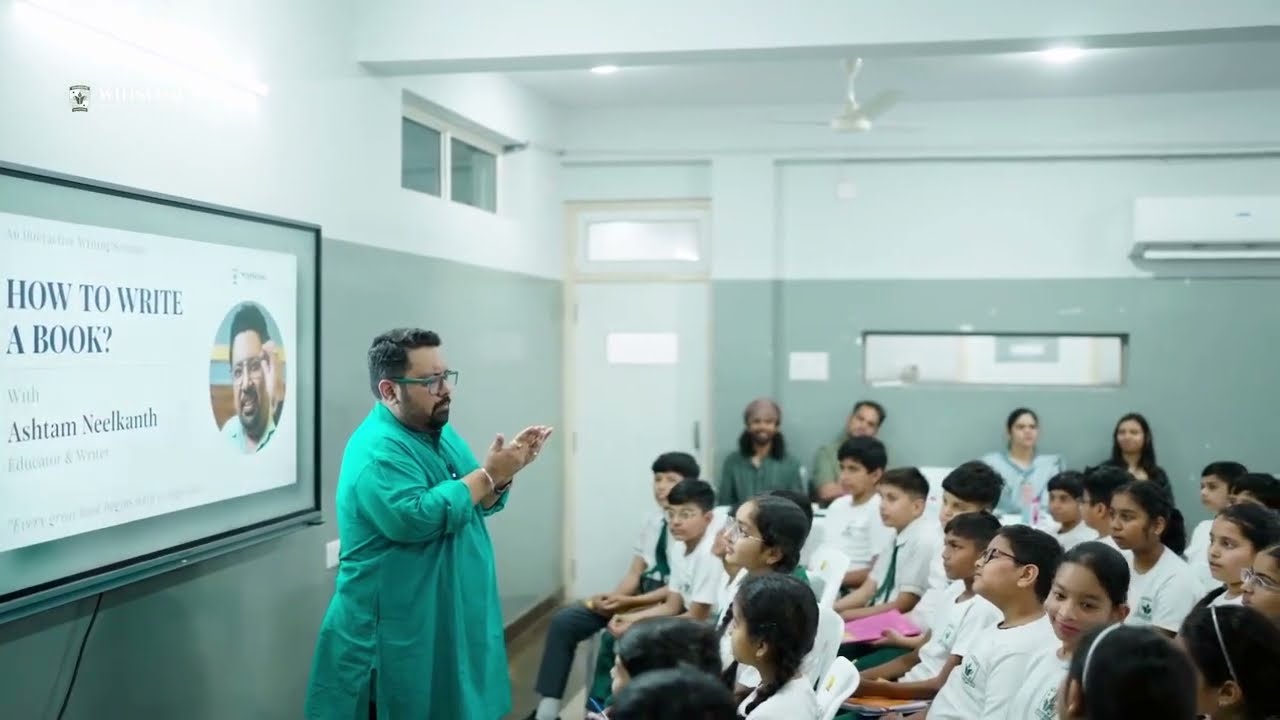 How to Write a Book | Inspiring Seminar by Mr. Ashtam Neelkanth for Winsomites 📚✨