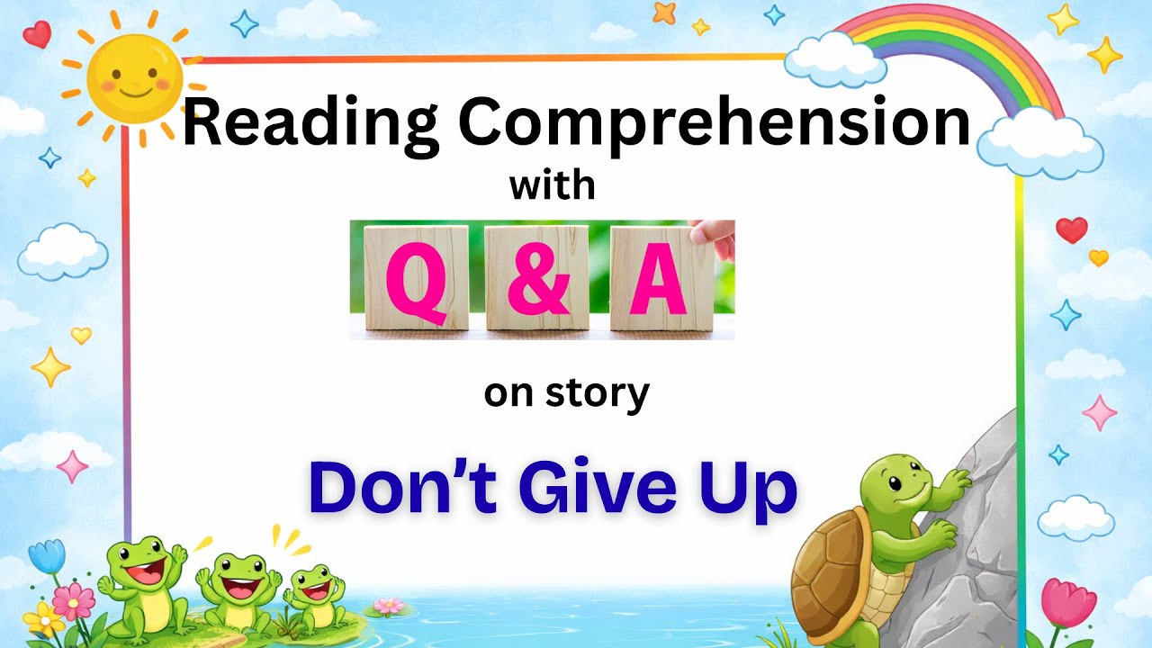 Reading Comprehension for Kids | Fun Story with Questions | Kids Learning Box | Learn to Read