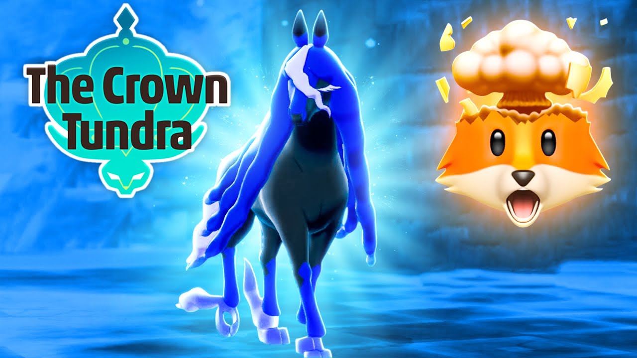 NEW GHOST-TYPE LEGENDARY SPECTRIER.. (Pokemon Crown Tundra DLC)