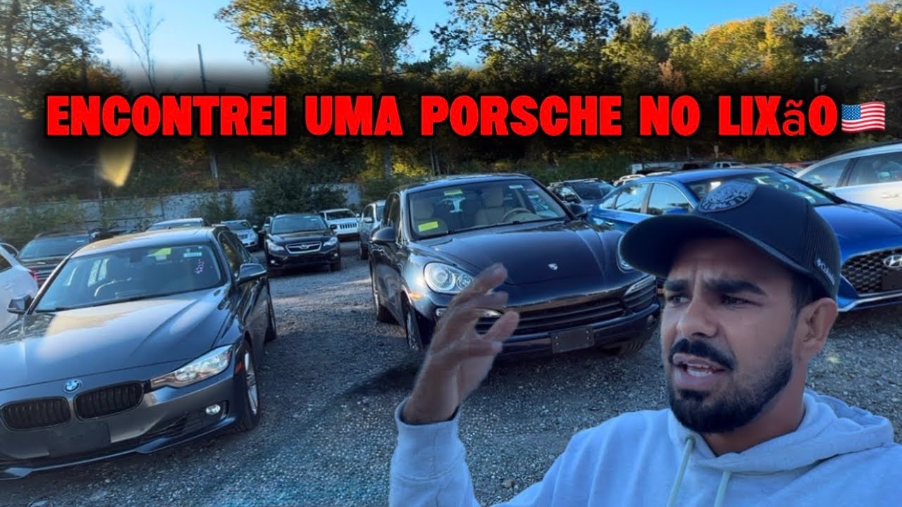Encontrei uma Porsche no lix&atilde;o de carro nos Estados Unidos 🇺🇸 ￼