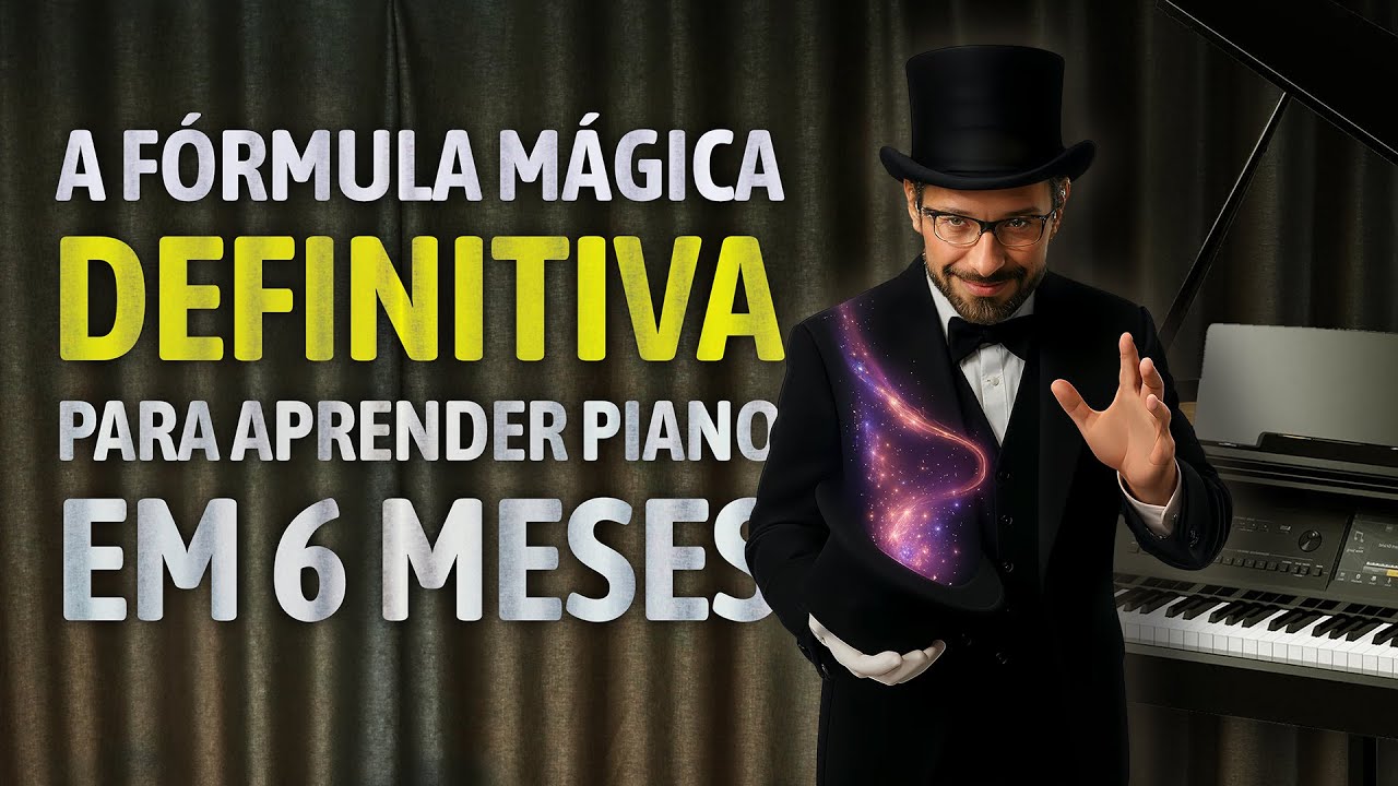FÓRMULAS MÁGICAS PARA APRENDER PIANO - Pare de ser enganado!