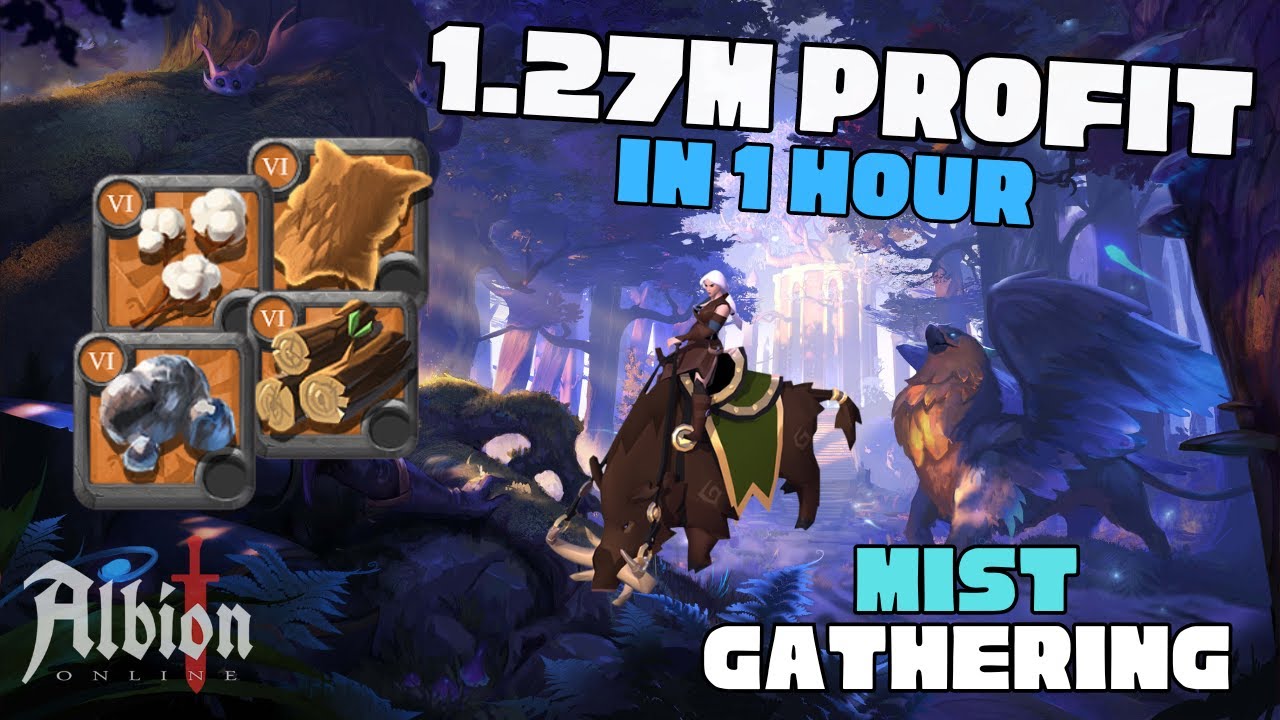 Mist Gathering | 1.27m in 1hr | Albion Online