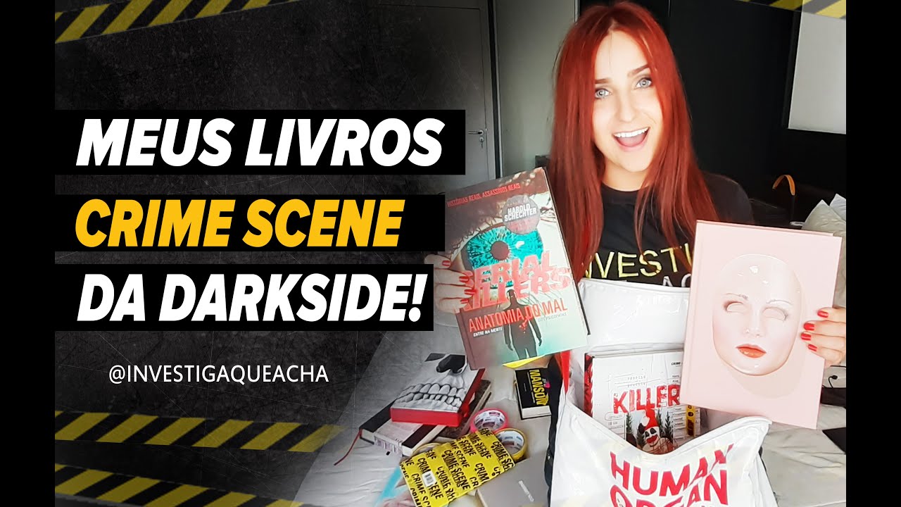 #CrimeScene - Meus livros da DARKSIDE Books + presente que ganhei!