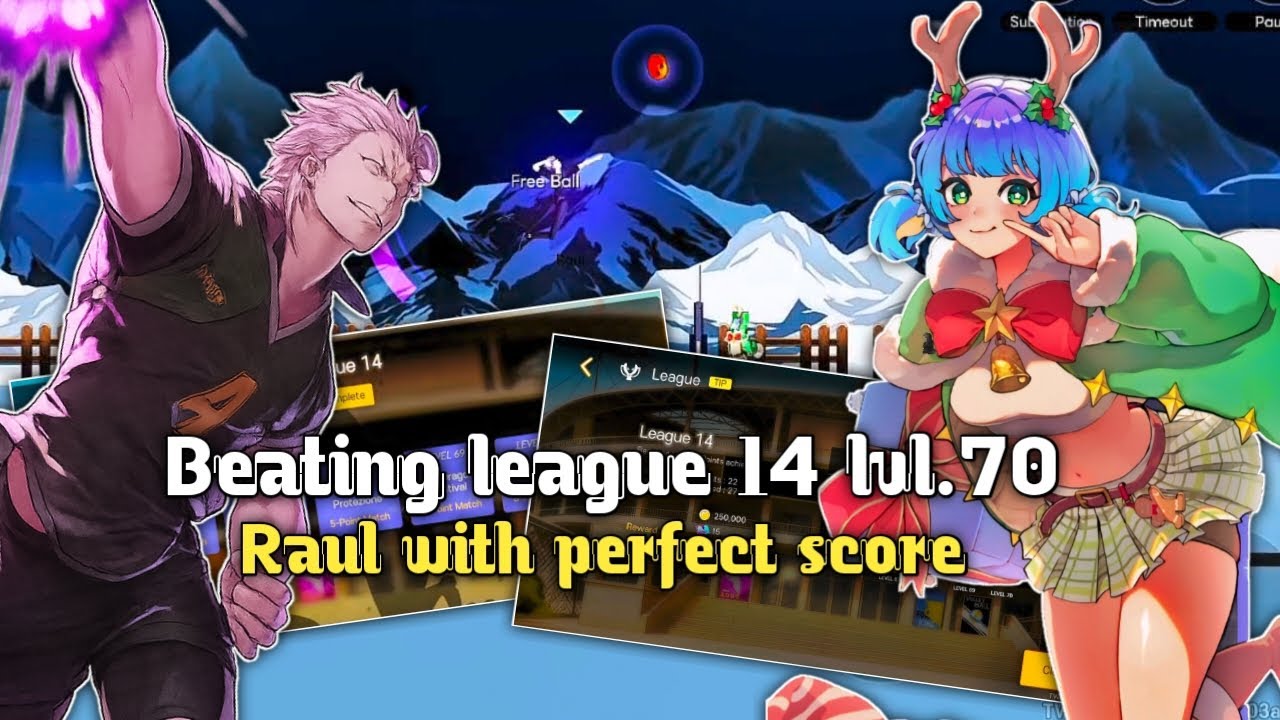 Raul makes it easy to beat league 14|The spike cross|