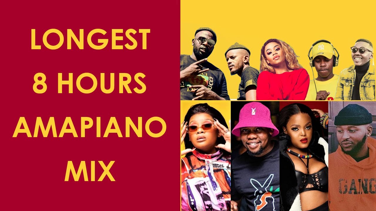 LONGEST AMAPIANO MIX IN HISTORY (8HRS, 133 SONGS) Mixed by dr thabs