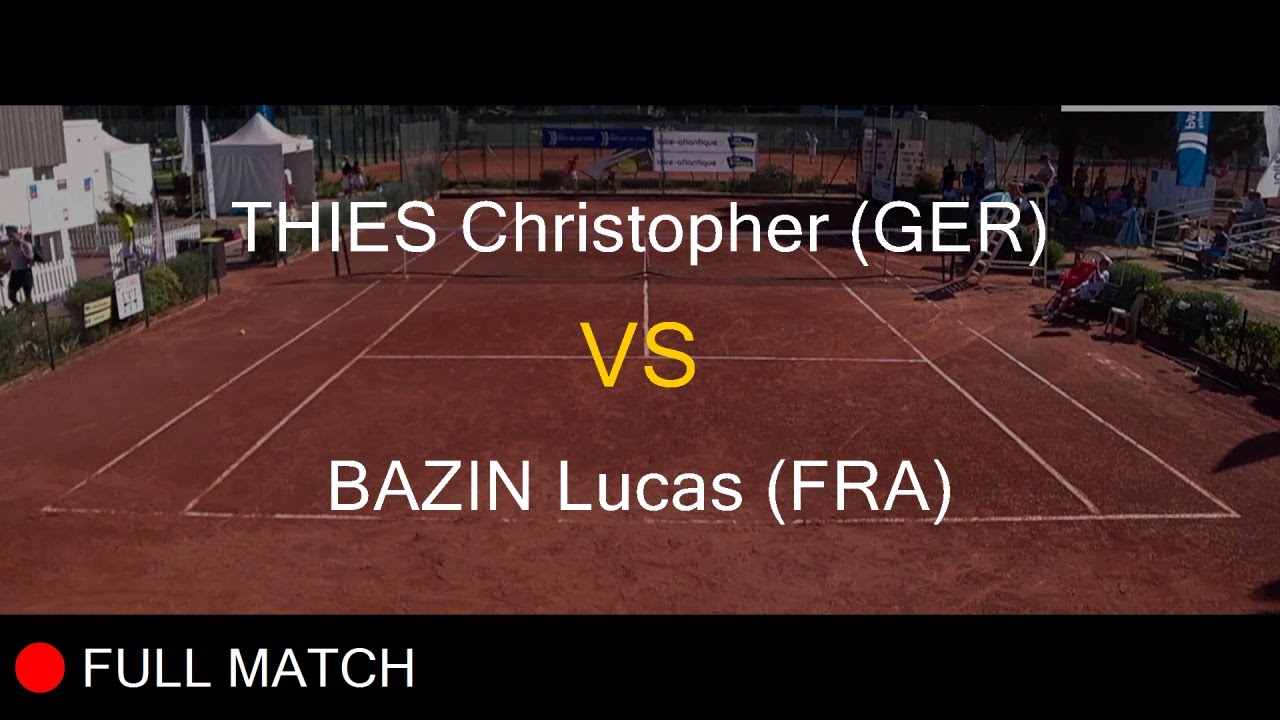 THIES Christopher (GER) VS BAZIN Lucas (FRA) - La Balle Mimosa 2022
