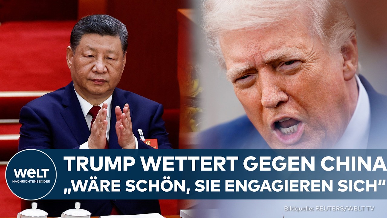 STRA&szlig;E VON HORMUS: Trump wettert gegen China! &ndash; &bdquo;W&auml;re sch&ouml;n, sie engagieren sich!&ldquo;