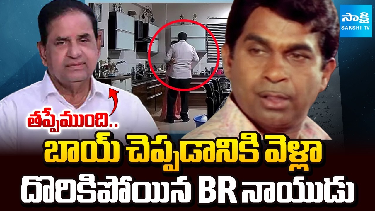 దొరికిపోయిన BR నాయుడు | BR Naidu Caught Red Handedly on Leaked Video | Sakshi TV