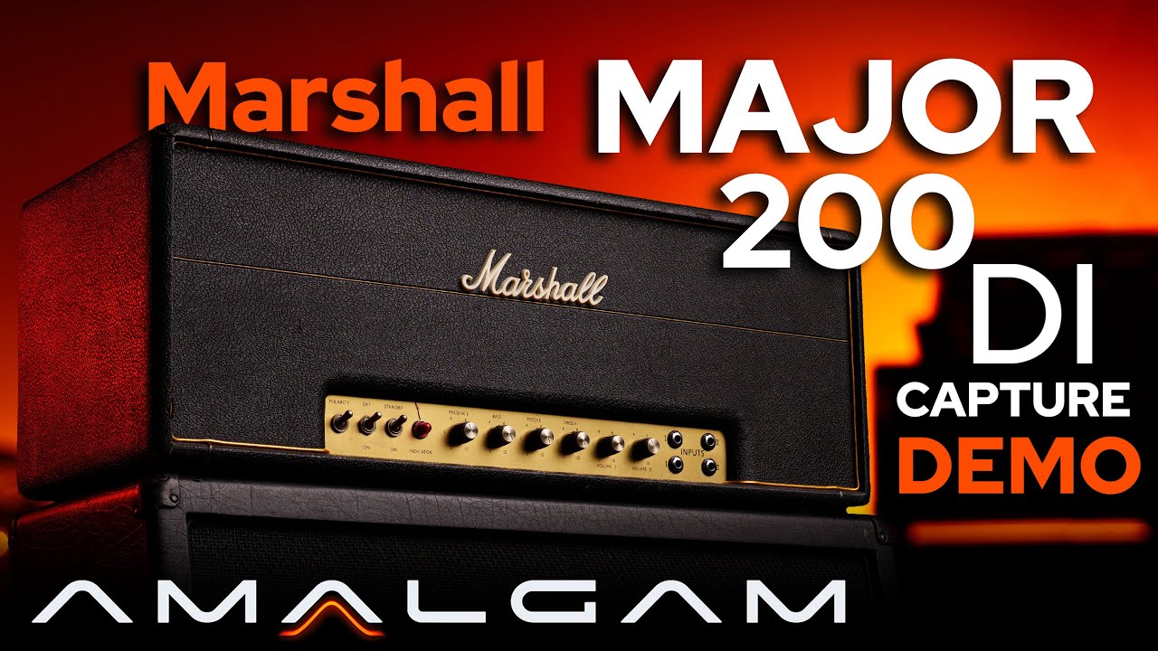 The Biggest Marshall Plexi tones attainable | 1968 Marshall Major 200 DI captures for ToneX, QC, NAM