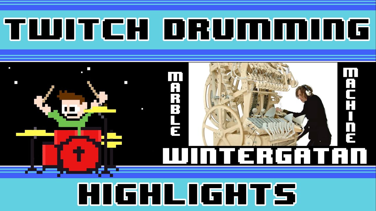 Wintergatan - Marble Machine (Blind Drum Cover) -- The8BitDrummer