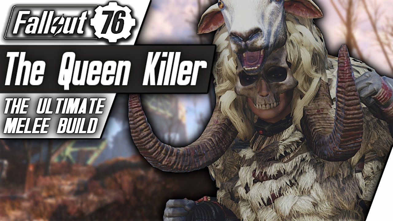 Fallout 76 Builds - The Queen Killer 2.0 - Ultimate End Game Bloodied Unarmed Build - [Max Damage]