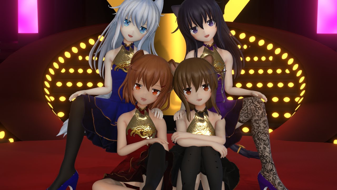 【MMD艦これ】 暁響雷電 「KKILI KKILI」 4k