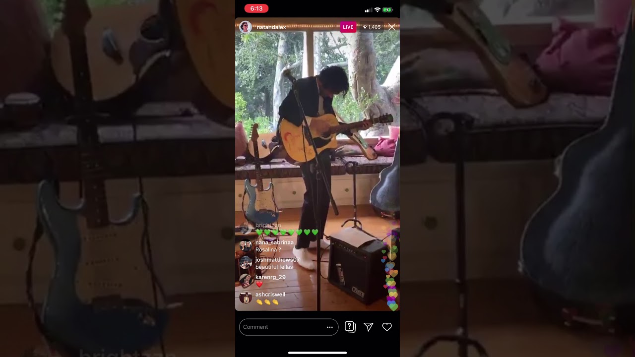 Nat & Alex Wolff Instagram Live Part 1 - March 21, 2020