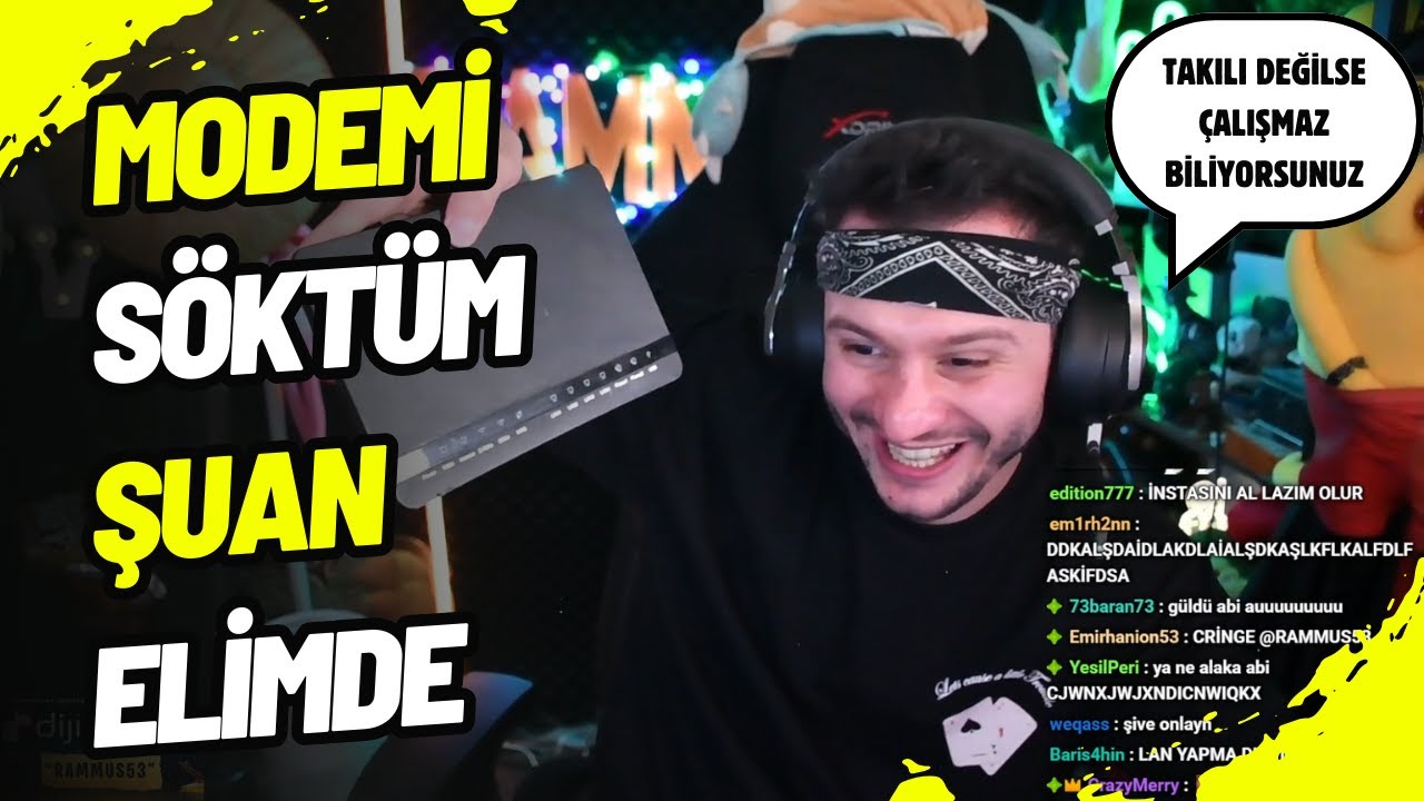 RAMMUS53 KADIN MÜŞTERİ TEMSİLCİSİ İLE KONUŞUYOR (NİSA HANIM MODEMİ SÖKTÜM ŞUAN ELİMDE)