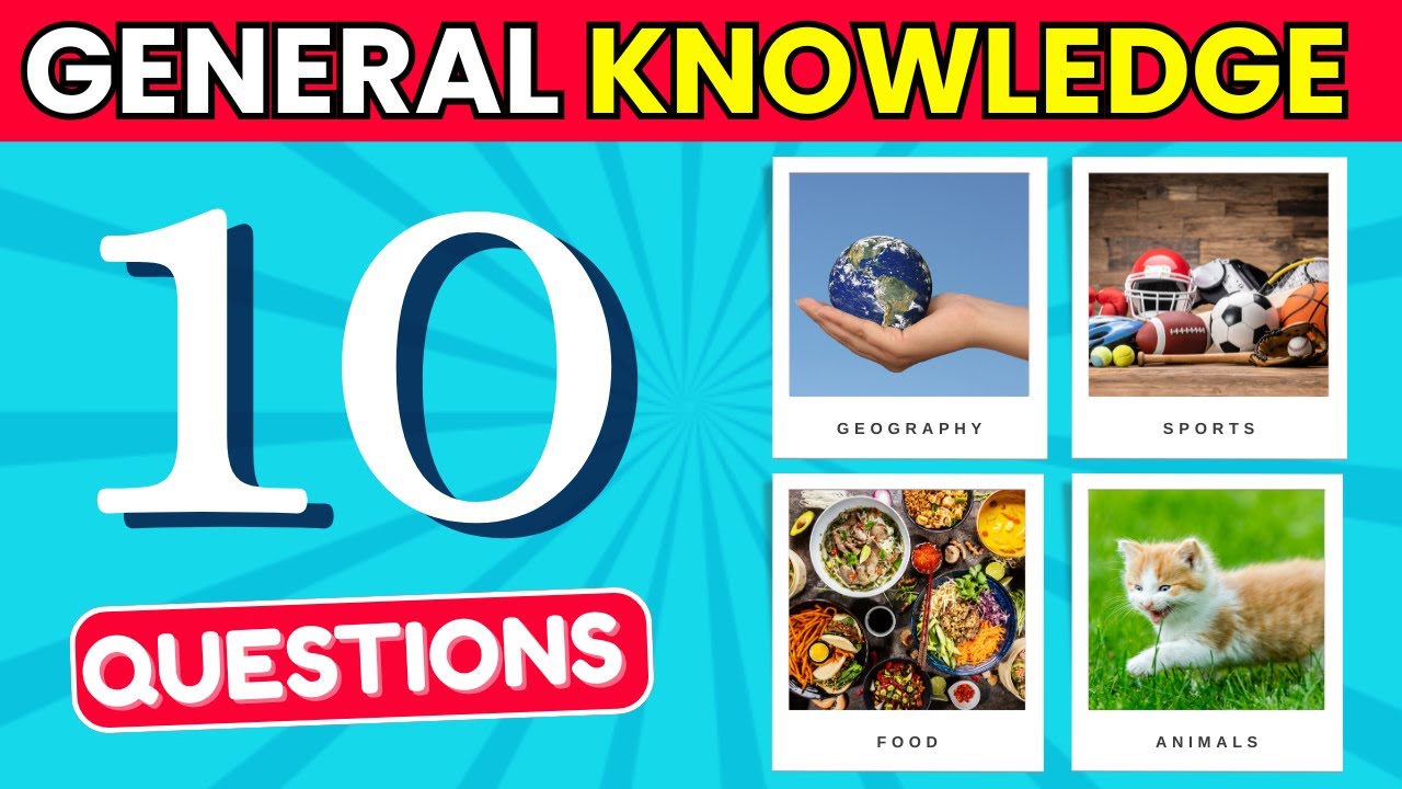 🌍 The Big General Knowledge Challenge | 10 Must-Know Trivia Facts