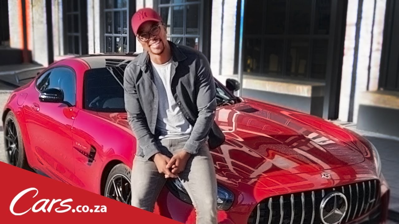 Maps Maponyane interview while driving the insanely hot Mercedes-AMG GT R around Cape Town