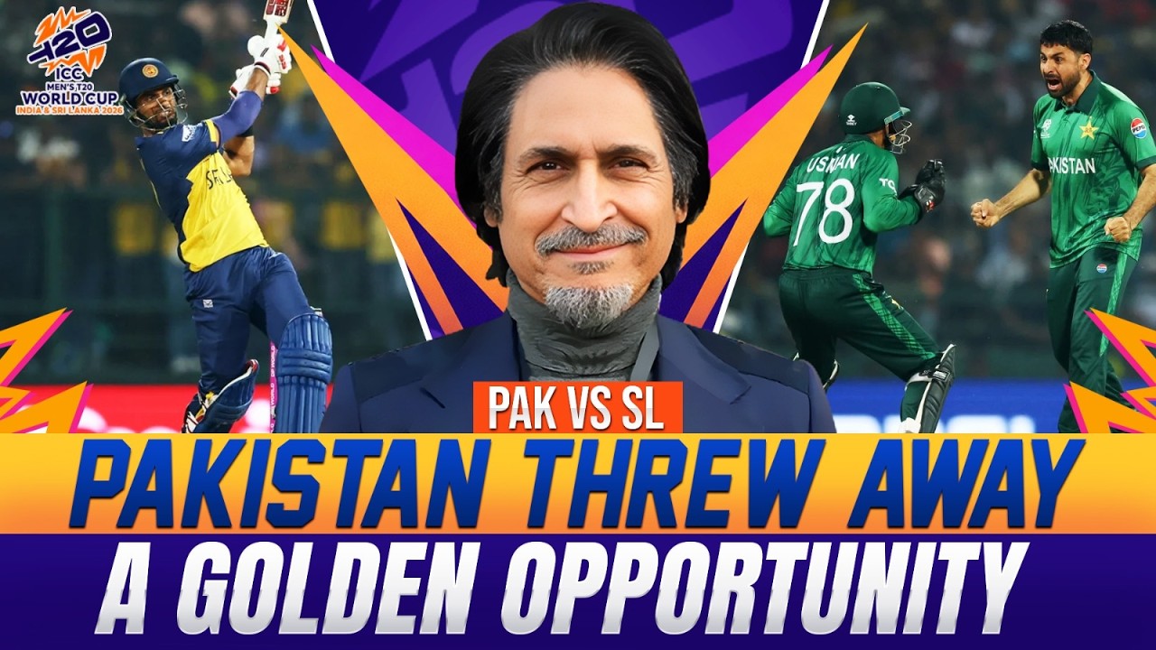 Pakistan Threw Away a Golden Opportunity | Pak vs SL | Ramiz Speaks