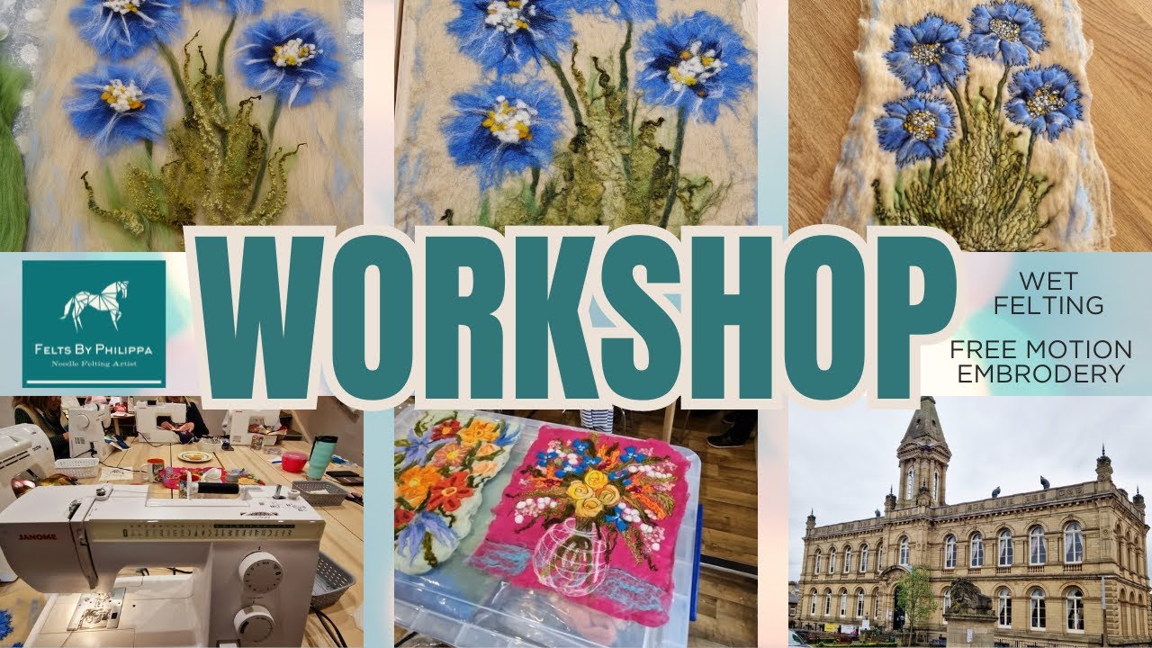 🌷 Something I have wanted to learn for ages! Come with me on this workshop 🌷