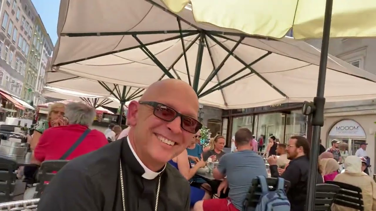 July 16, 2022 - Oberammergau pilgrimage - lunch update from Salzburg