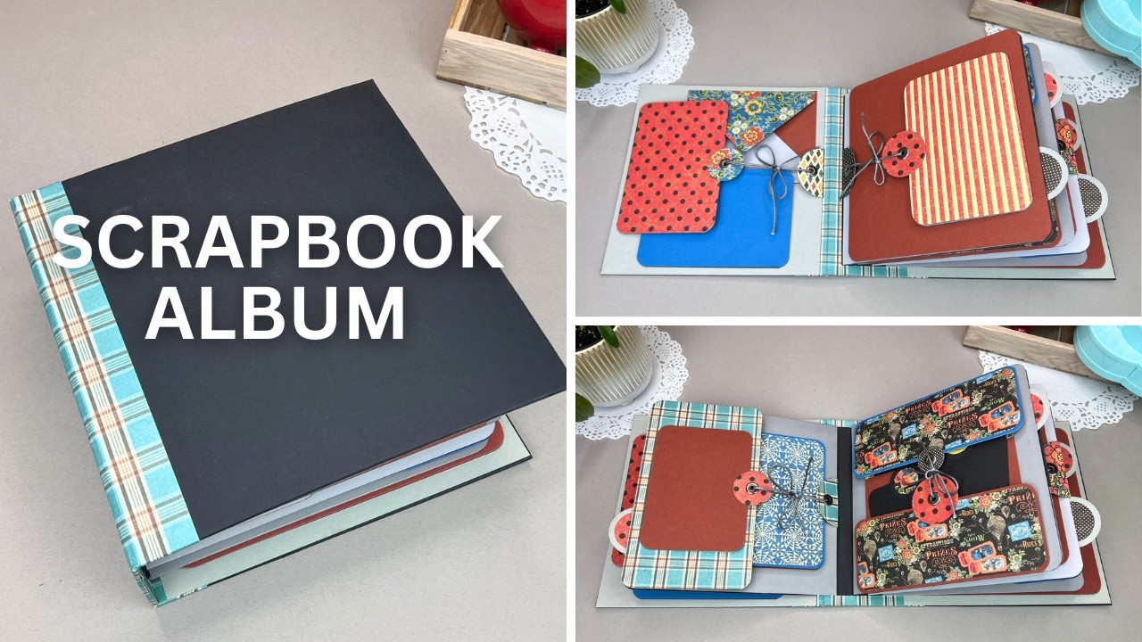 Handmade Photo Album - Scrapbook Album Ideas