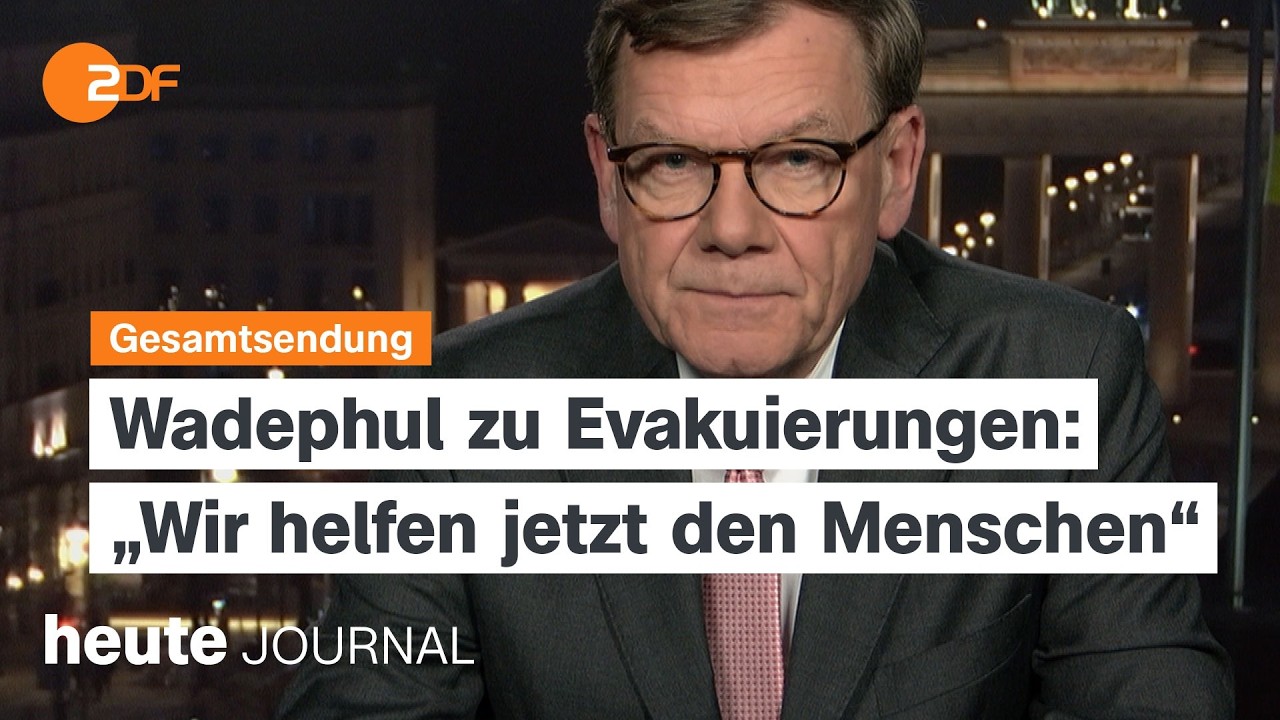 heute journal vom 02.03.2026 Evakuierung deutscher Touristen, Frankreich stockt Atom-Sprengköpfe auf