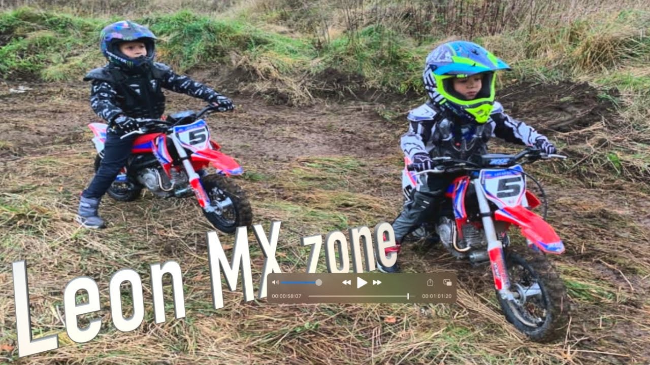 RXF 50 Mini pit bike , fajny czterosuw od piątego roku życia