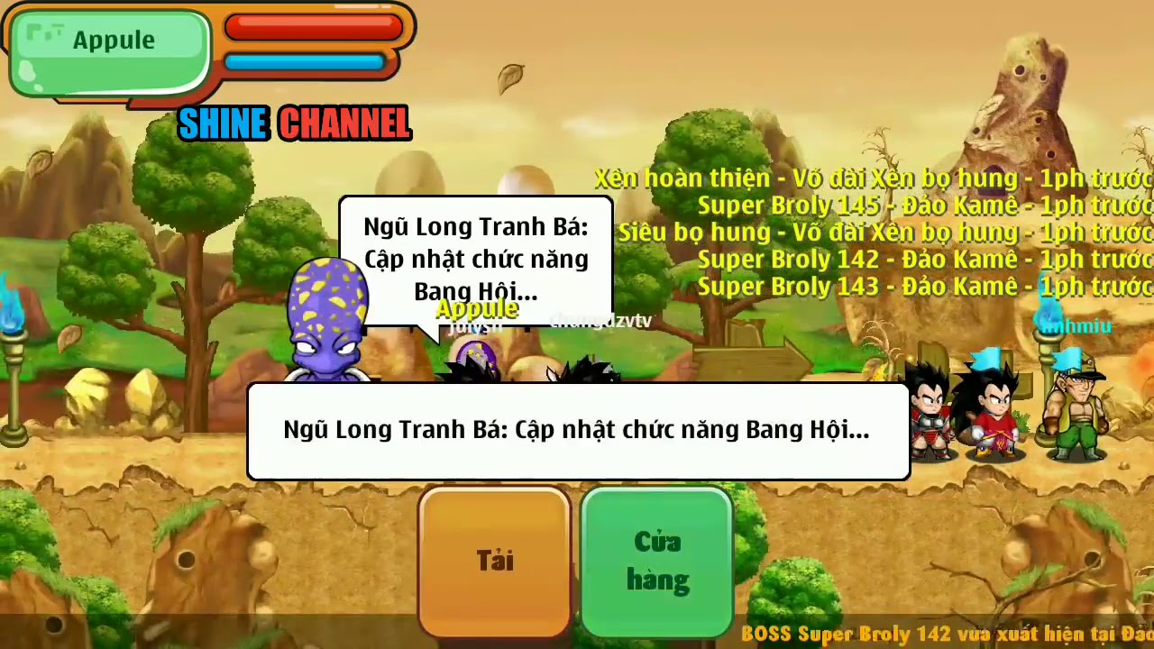 10 ph&uacute;t tự săn đệ tử   C&aacute;ch t&ocirc;i săn đệ tử dễ nhất   Ngọc rồng online   Shine Channel Sv7
