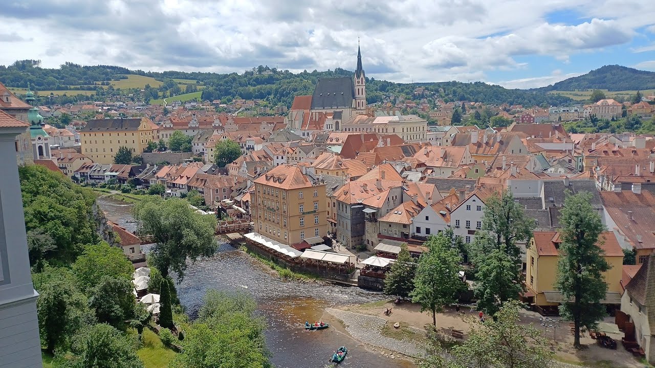 Český Krumlov - krásné město....Český Krumlov - a beautiful city...