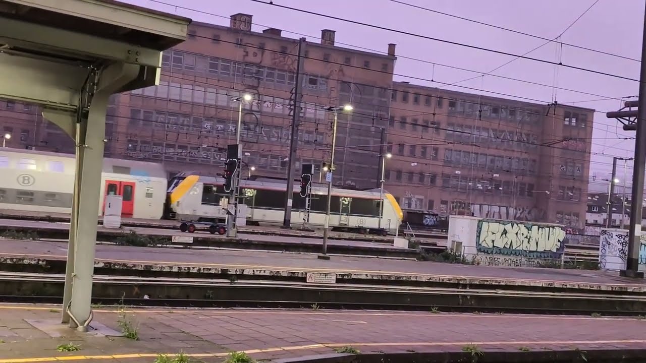 NMBS SNCB | HLE 13 + M5 Dubbeldek | Lege aankomst / P Trein Jemelle - Rochefort | Brussel Zuid | '25
