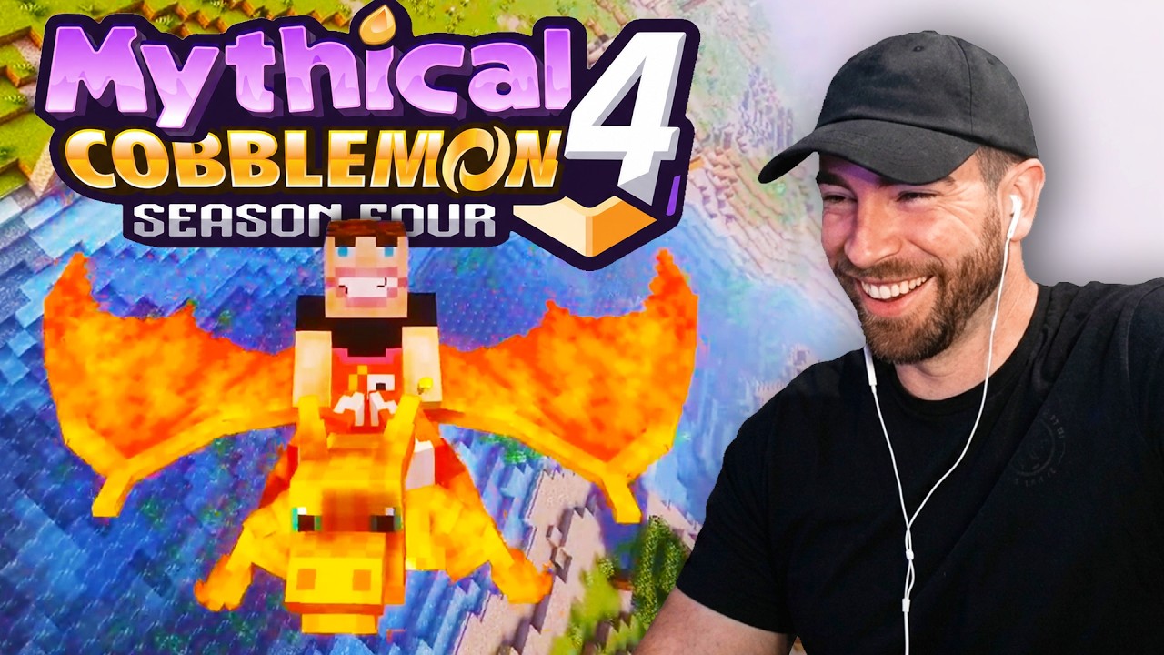 Теперь можно ездить на покемонах?! &mdash; Mythical Cobblemon, сезон 4, эпизод 1 (Мод Minecraft Pokemon)