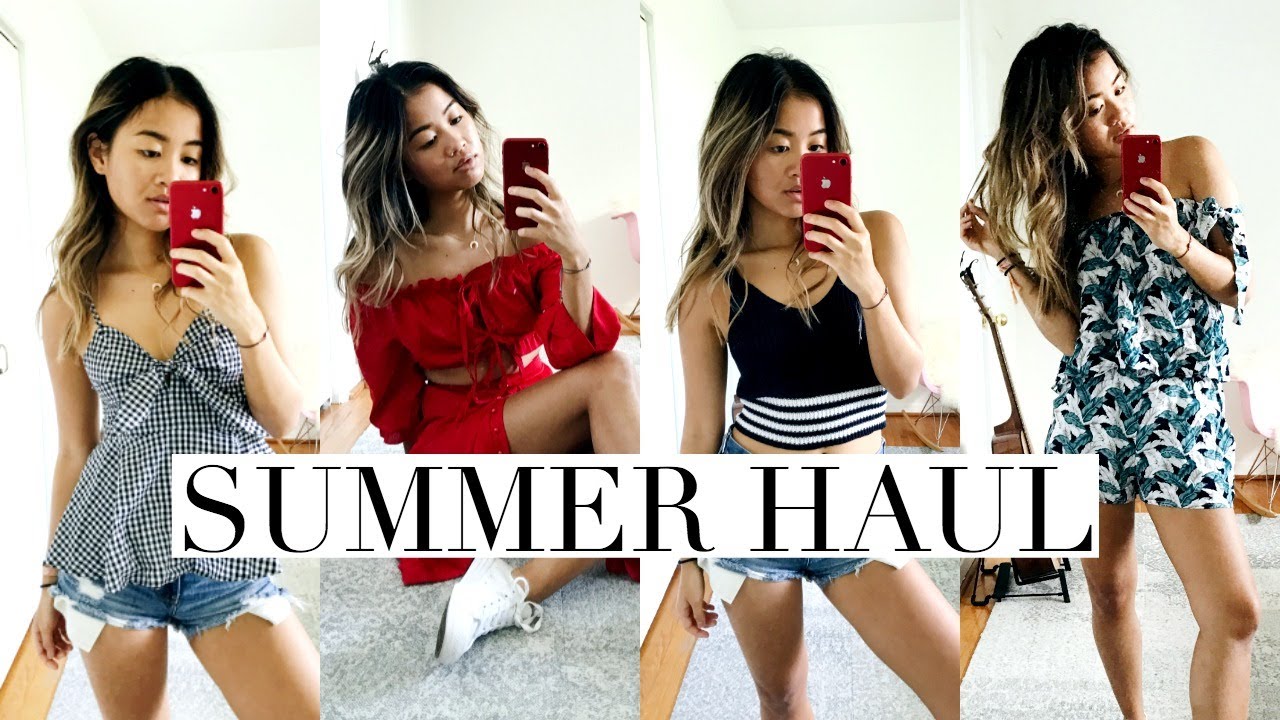 CUTEST SUMMER HAUL! | rachspeed