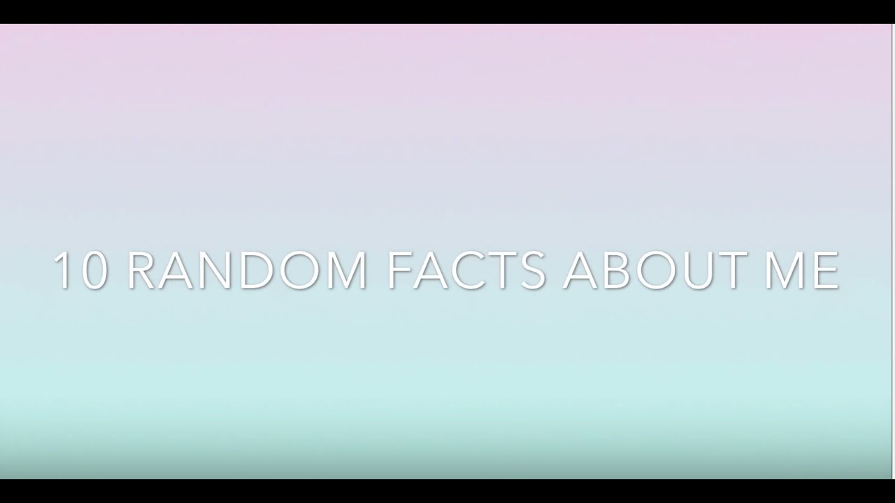 10 random facts about me tag