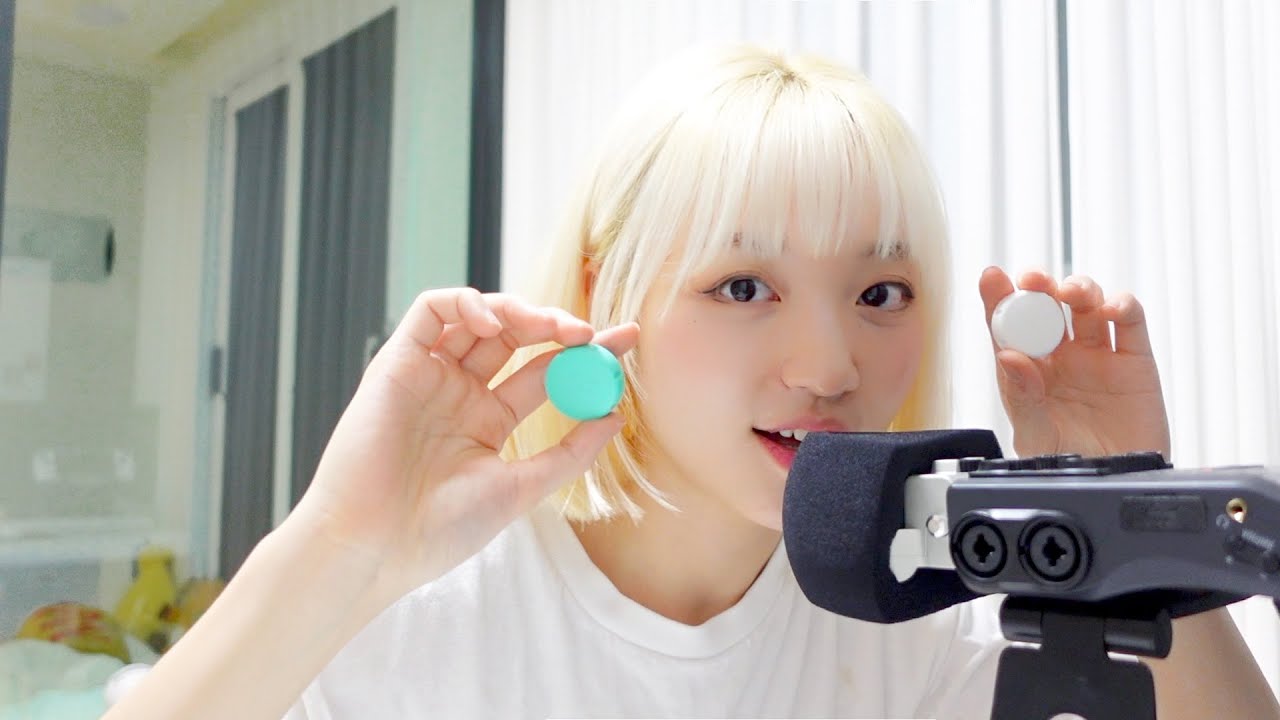 오랜만이죠? 걱정말고 푹 주무세요❤️ (초보 ASMR, 입소리, 빨대, 뚜껑소리, 두두두두)