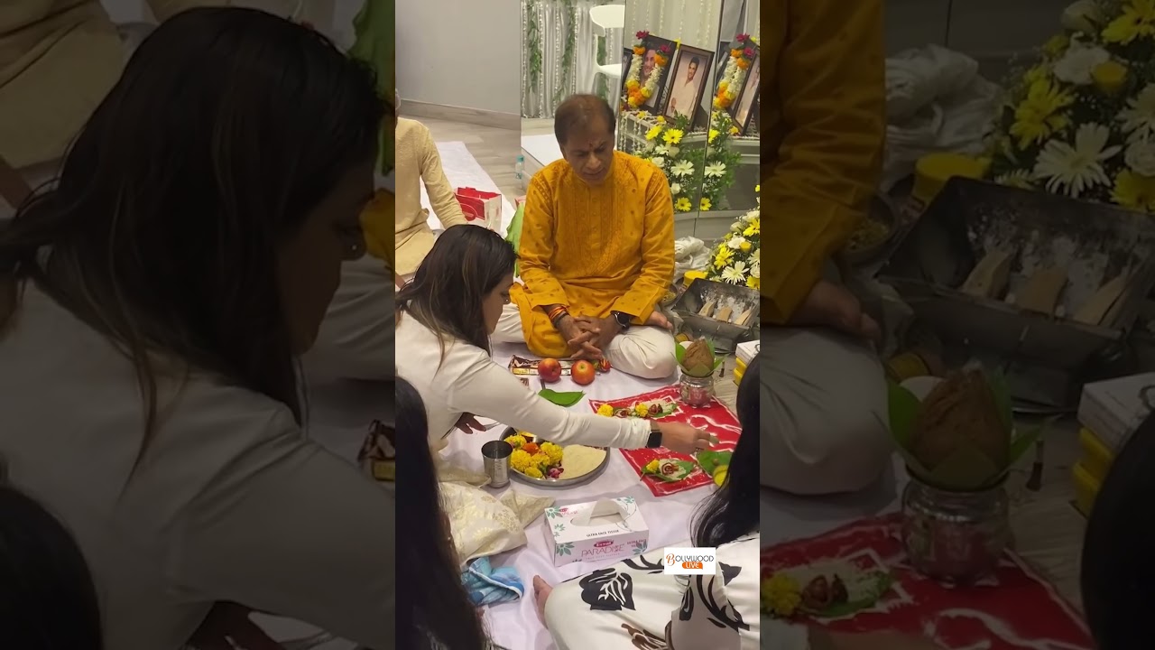 Do you remember when Sushant Singh Rajput’s sister held a pooja in his memory 
